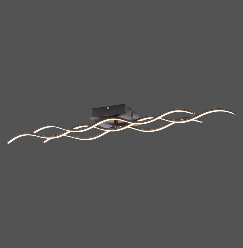 Plafoniera Paul Neuhaus WAVE LED Negru
