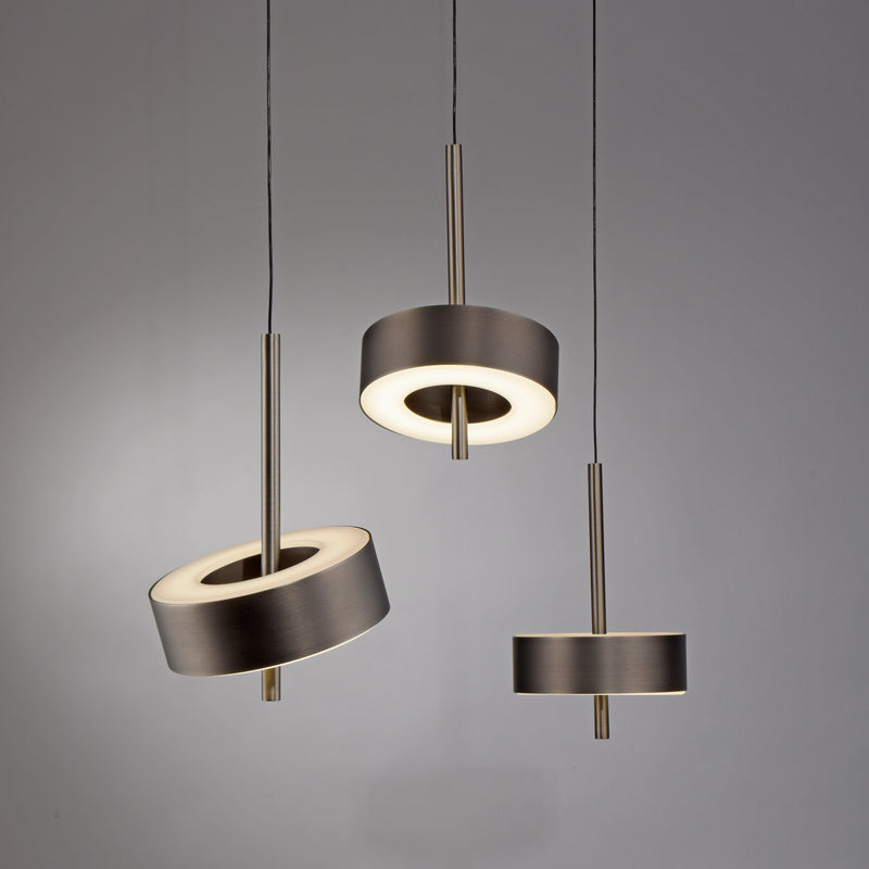 Lustra Paul Neuhaus Q-ROTATE 3xLED Maro Metalic
