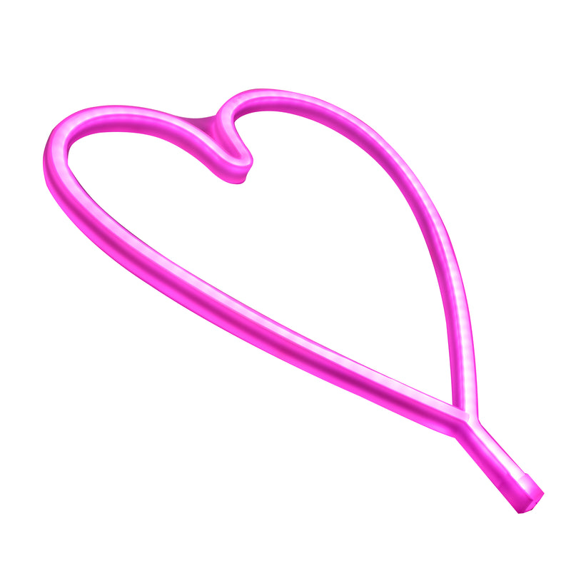Aplica Paul Neuhaus NEON-HERZ LED Roz