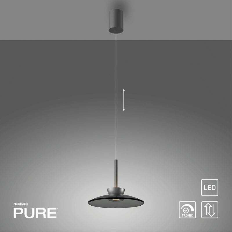 Lustra Paul Neuhaus PURE MOON 2xLED Gri