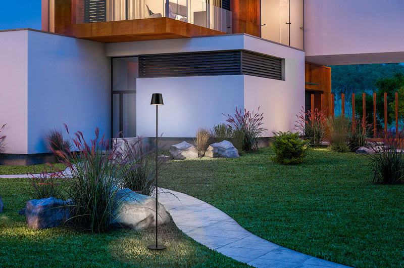 Lampa Exterior Paul Neuhaus EURIA LED Negru