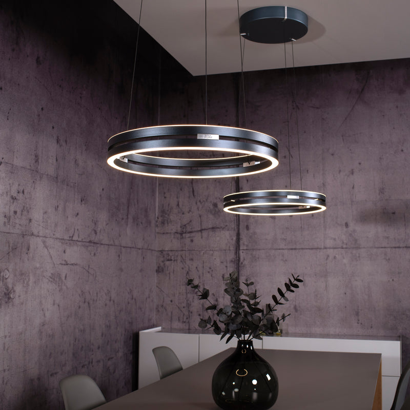 Lustra Paul Neuhaus PURE E-LOOP 2xLED Gri