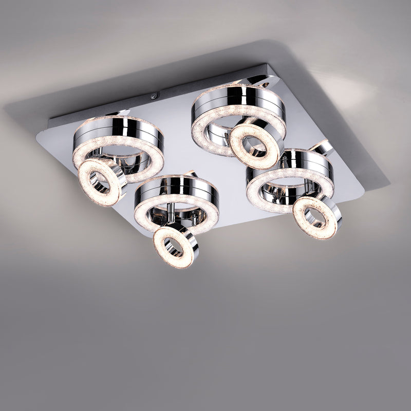 Plafoniera Paul Neuhaus TIM 8xLED Crom