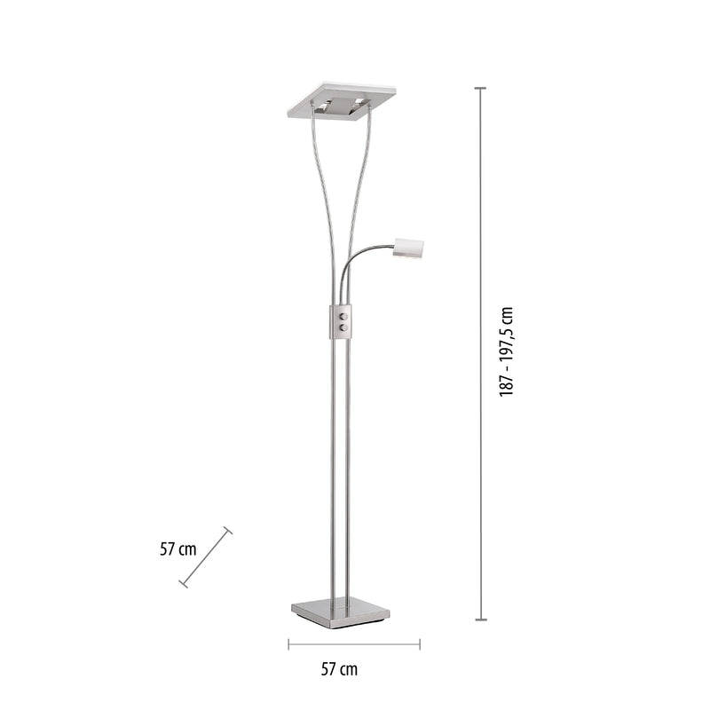 Lampadar Paul Neuhaus HELIA 3xLED Otel