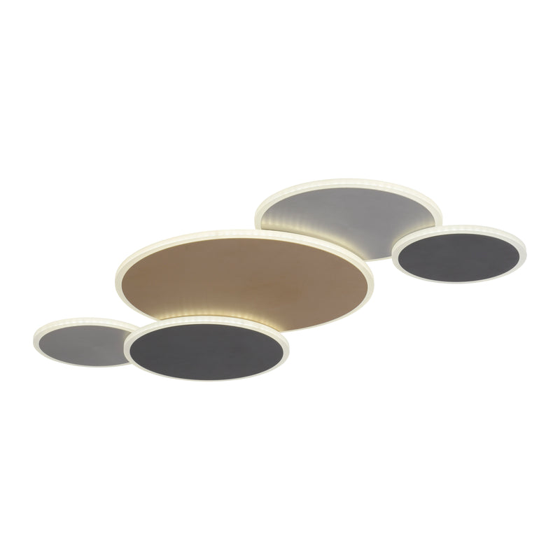 Plafoniera Paul Neuhaus Q-PIATO 5xLED Multicolor