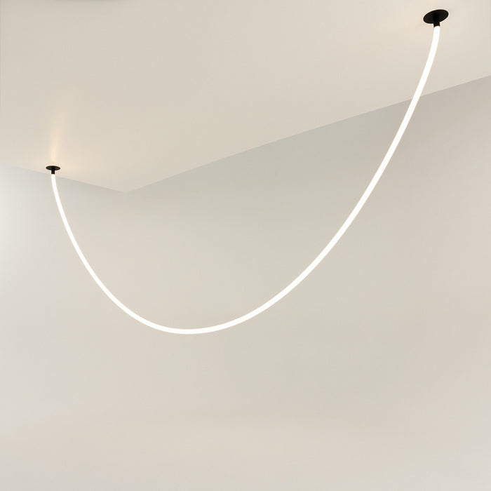 Lustra LED Maytoni Modern Tau Negru 1, MOD146PL-L40B3K