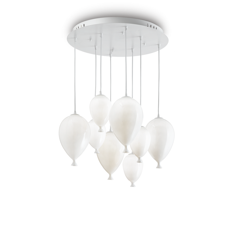 Lustra CLOWN Ideal Lux, G9 max 8 x 28W, SP8,  Alb