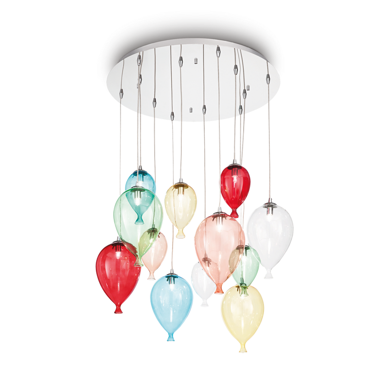 Lustra CLOWN Ideal Lux, G9 max 12 x 28W, SP12, Multicolor
