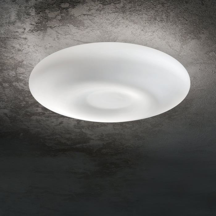 Plafoniera GLORY Ideal Lux, E27 max 3 x 60W, D50, Alb