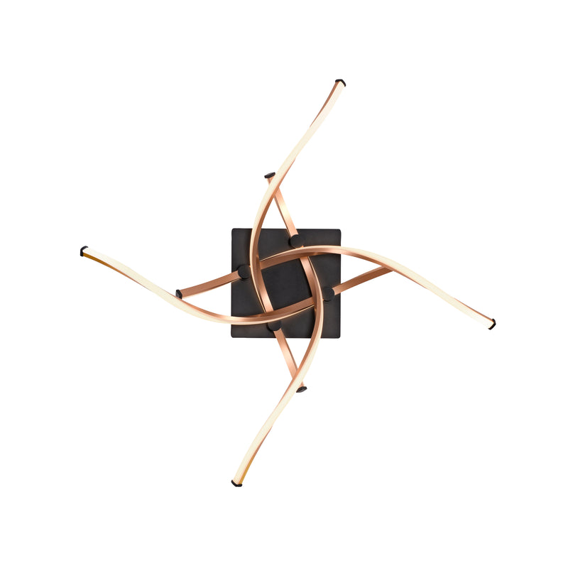 Plafoniera Paul Neuhaus POLINA 4xLED Negru