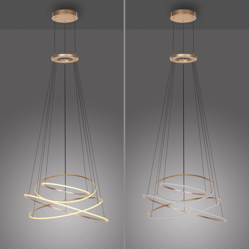 Lustra Paul Neuhaus PURE E-FLYING RINGS LED Maro
