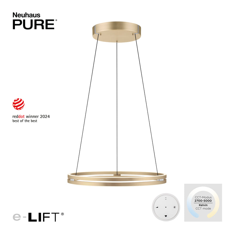 Lustra Paul Neuhaus PUREE-LOOP 2xLED Alama Mat