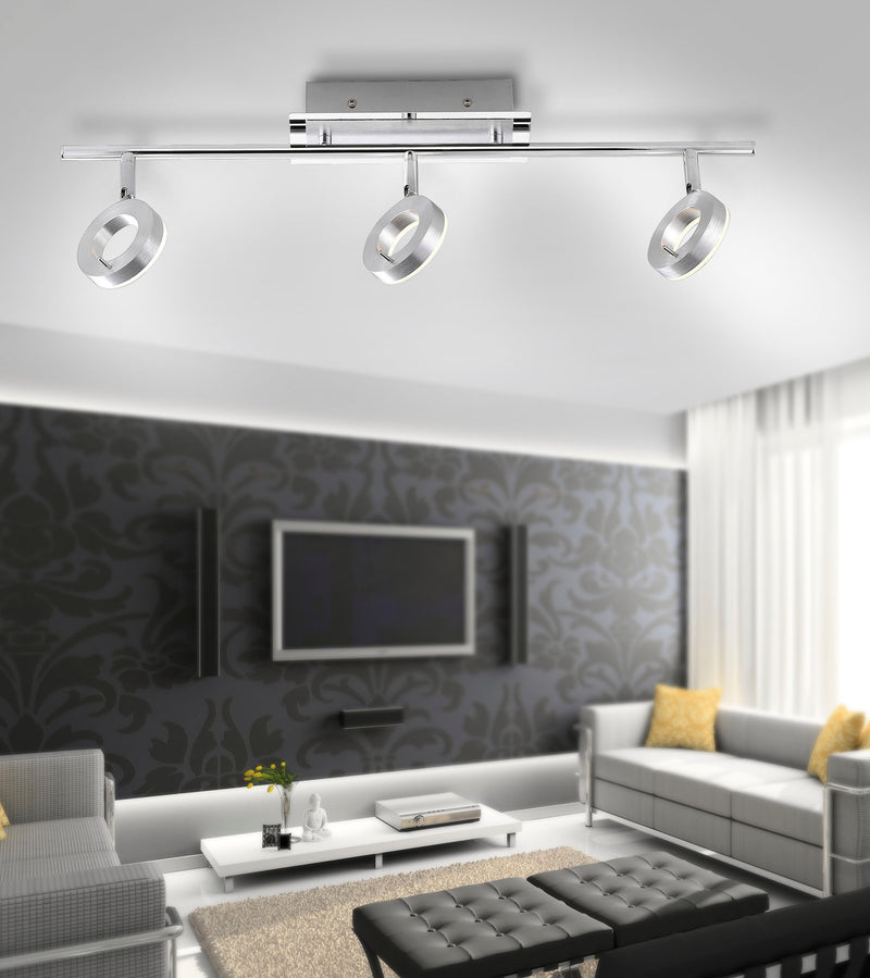 Plafoniera Paul Neuhaus SILEDA 3xLED Aluminiu