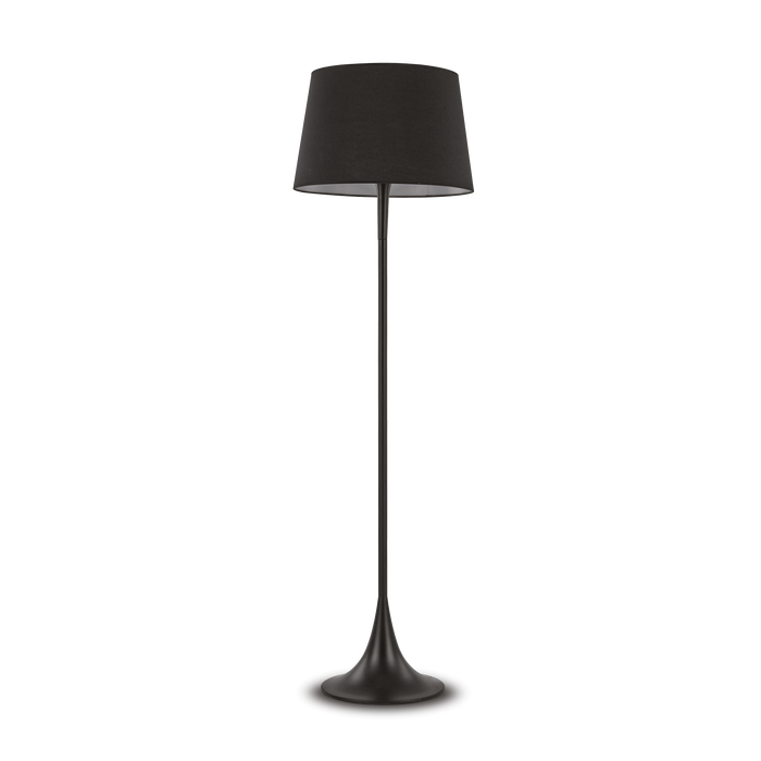 Lampadar LONDON Ideal Lux, E27 max 1 x 60W, Negru