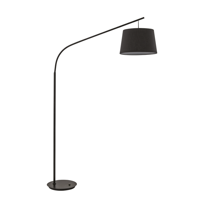 Lampadar DADDY Ideal Lux, E27 max 1 x 60W, Negru