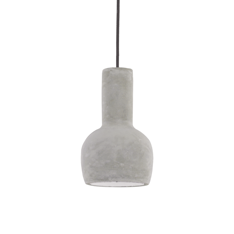 Lustra OIL Ideal Lux, E27 max 1 x 15W, Ciment, D 140 x H min 500 / max 2250 mm