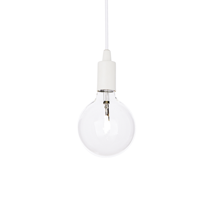 Lustra EDISON Ideal Lux, E27 max 1 x 42W, Alb