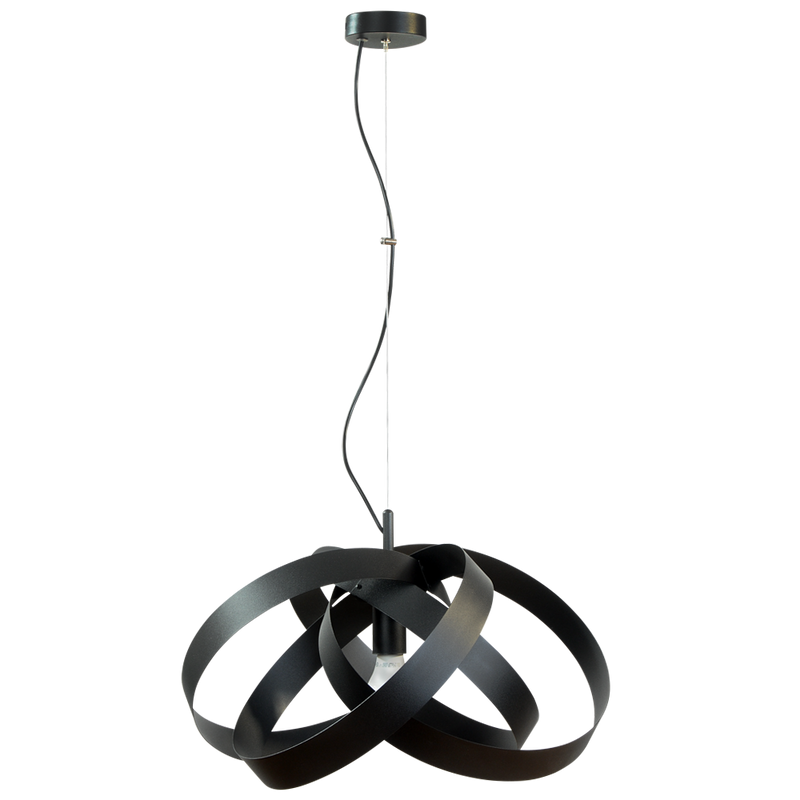Lustra Zuma Line Flores 1xE27 Negru