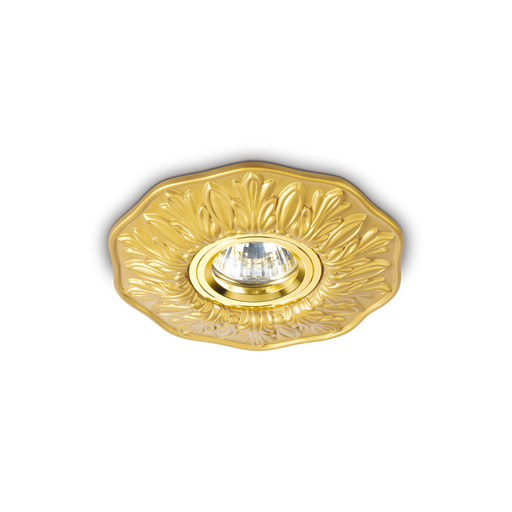 Spot Încastrat Ideal Lux Polka, Alamă, 1xGU10