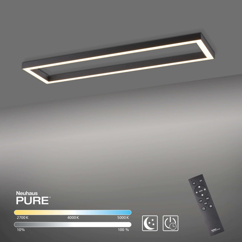 Plafoniera Paul Neuhaus PURE-LINES LED Antracit