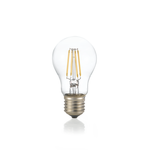 Bec Ideal Lux Lampadine E27, Transparent, 0xE27, Ø6 cm, 8W