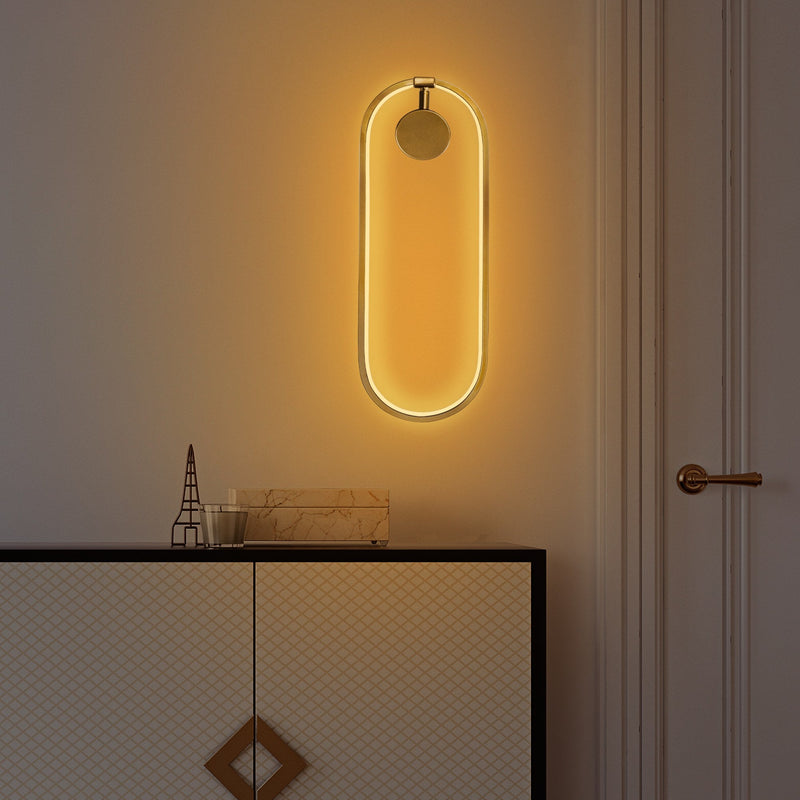 Aplică Asi Home Can - 13557, Auriu, Ø10 cm