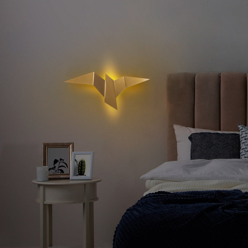 Aplică Asi Home Pacalı - 13503 - L, Auriu, Ø7 cm