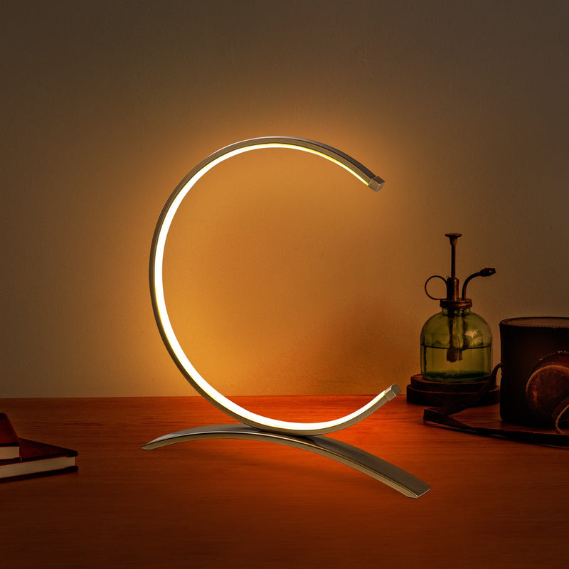 Veioză Asi Home Moon - 13331, Auriu, 34x4 cm