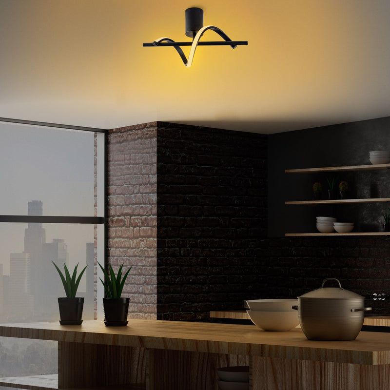Lustră Asi Home Lıkma - 13514, Negru, Ø7 cm