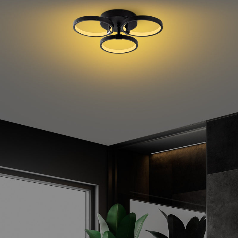 Lustră Asi Home Halka-13310, Negru, Ø16 cm
