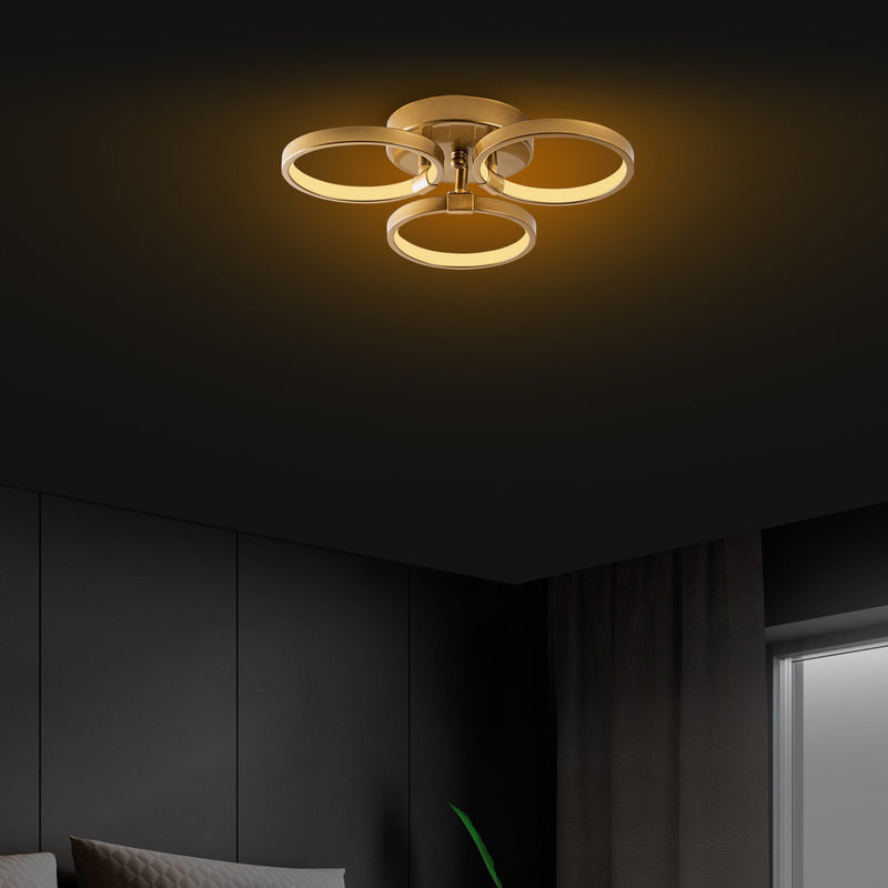 Lustră Asi Home Halka-13311, Auriu, Ø16 cm