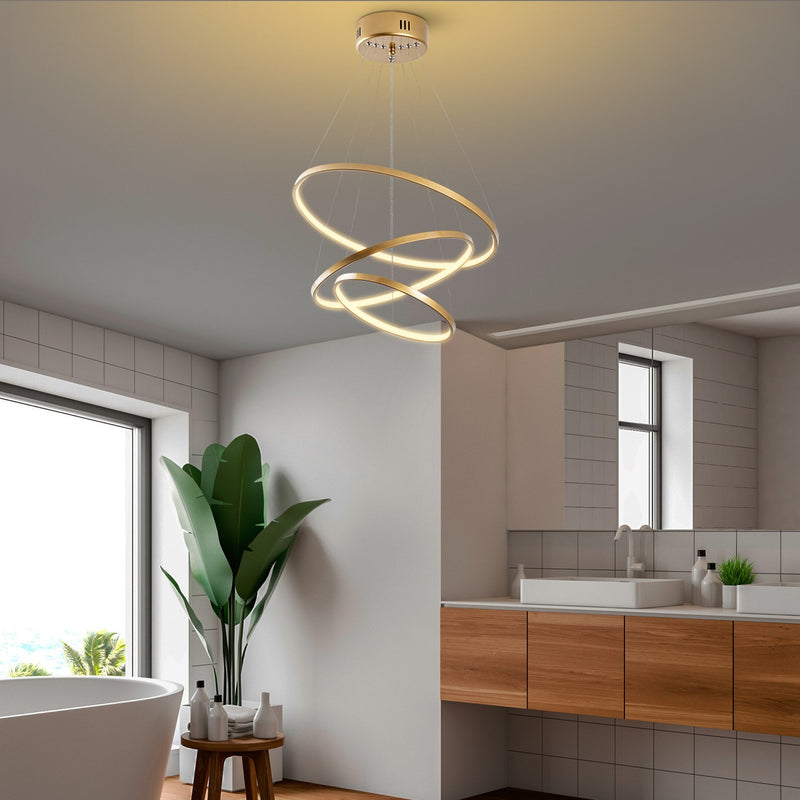 Lustră Asi Home Simit - 13700, Auriu, Ø16 cm