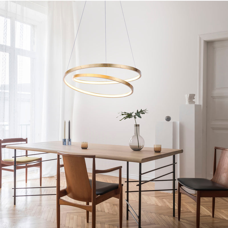 Lustra Paul Neuhaus ROMAN LED Auriu
