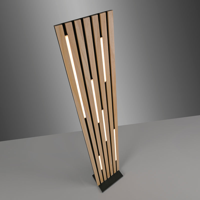 Lampadar Paul Neuhaus Q-AKUSTIK LED Lemn