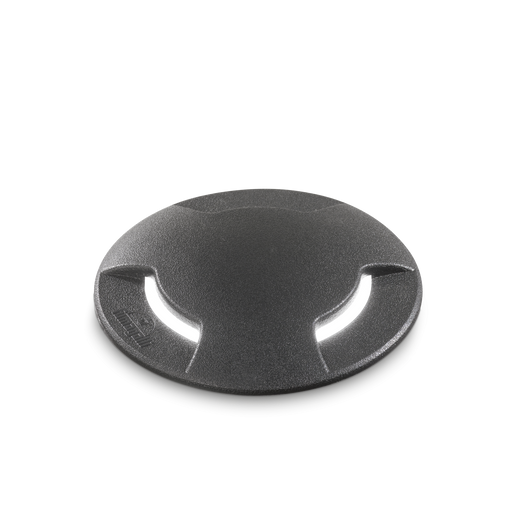Spot Încastrat Ideal Lux Way, Negru, 1xGX53, Ø16 cm