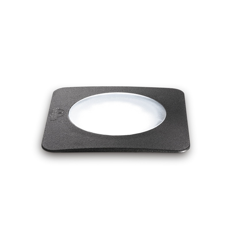 Spot Încastrat Ideal Lux Way, Negru, 1xGX53, Ø15.5 cm