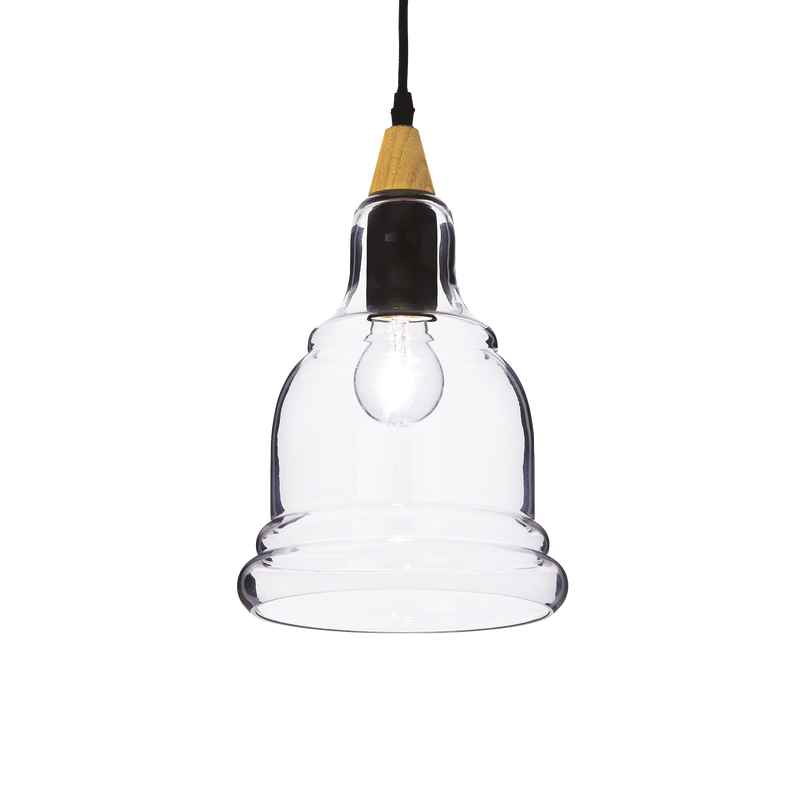 Lustra GRETEL Ideal Lux, E27 max 1 x 60W, Negru