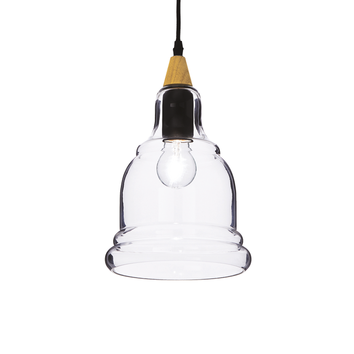 Lustra GRETEL Ideal Lux, E27 max 1 x 60W, Negru