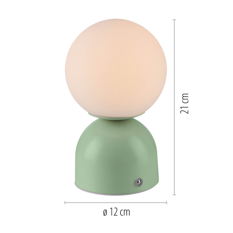 Veioza Paul Neuhaus RUDI LED Verde
