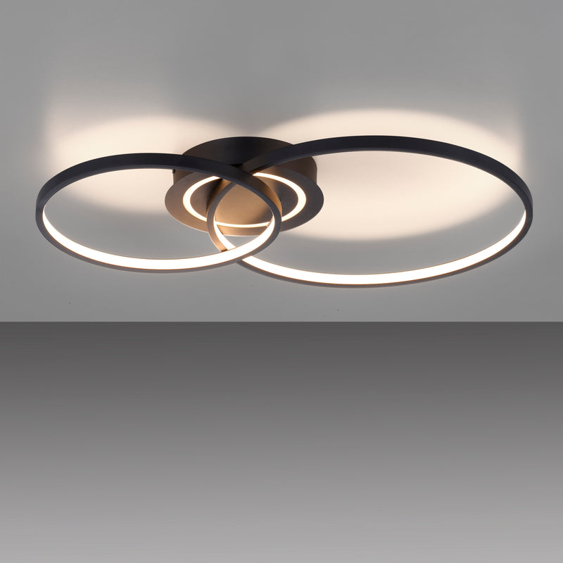 Plafoniera Paul Neuhaus ASMINA 3xLED Negru