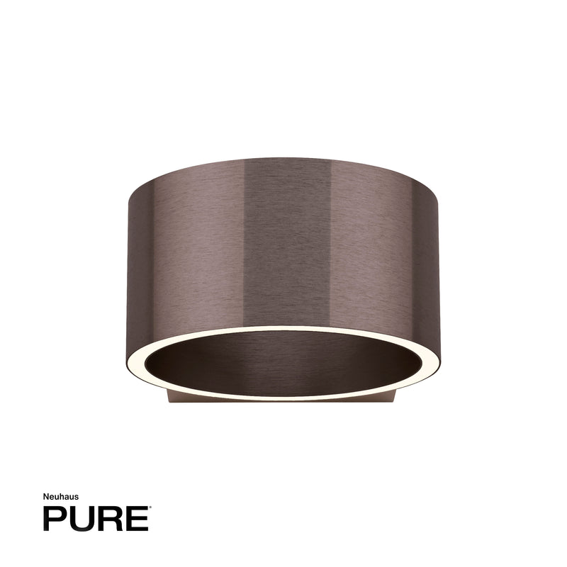 Aplica Paul Neuhaus PURE CLIPSE 2xLED Bronz Metalic