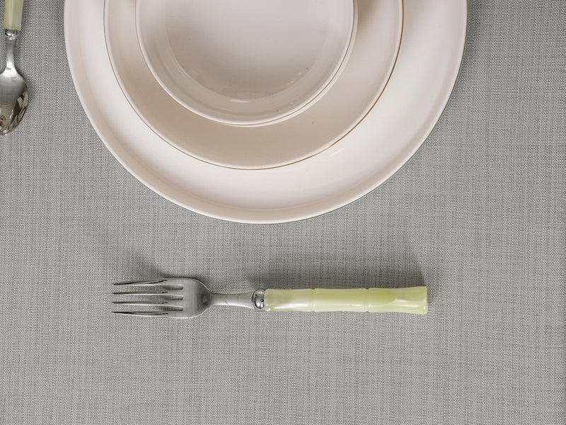 Față de Masă Asi Home Plain 160 - Grey Poliester 155X160 cm