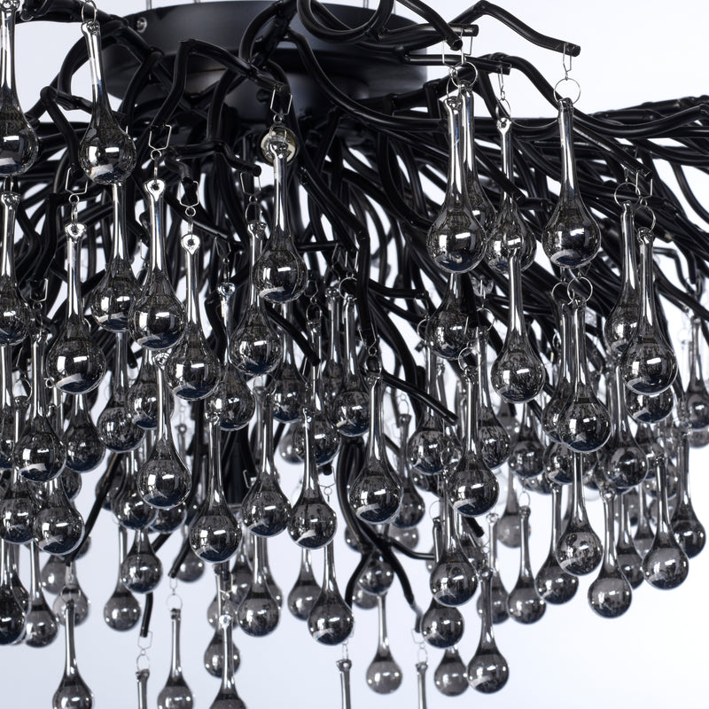 Plafoniera Paul Neuhaus ICICLE 14xG9 Negru