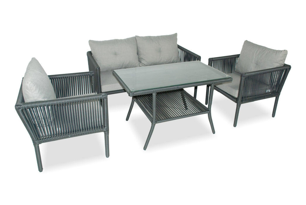 Set Lounge de Gradina Asi Home Shangai 62 - Gri