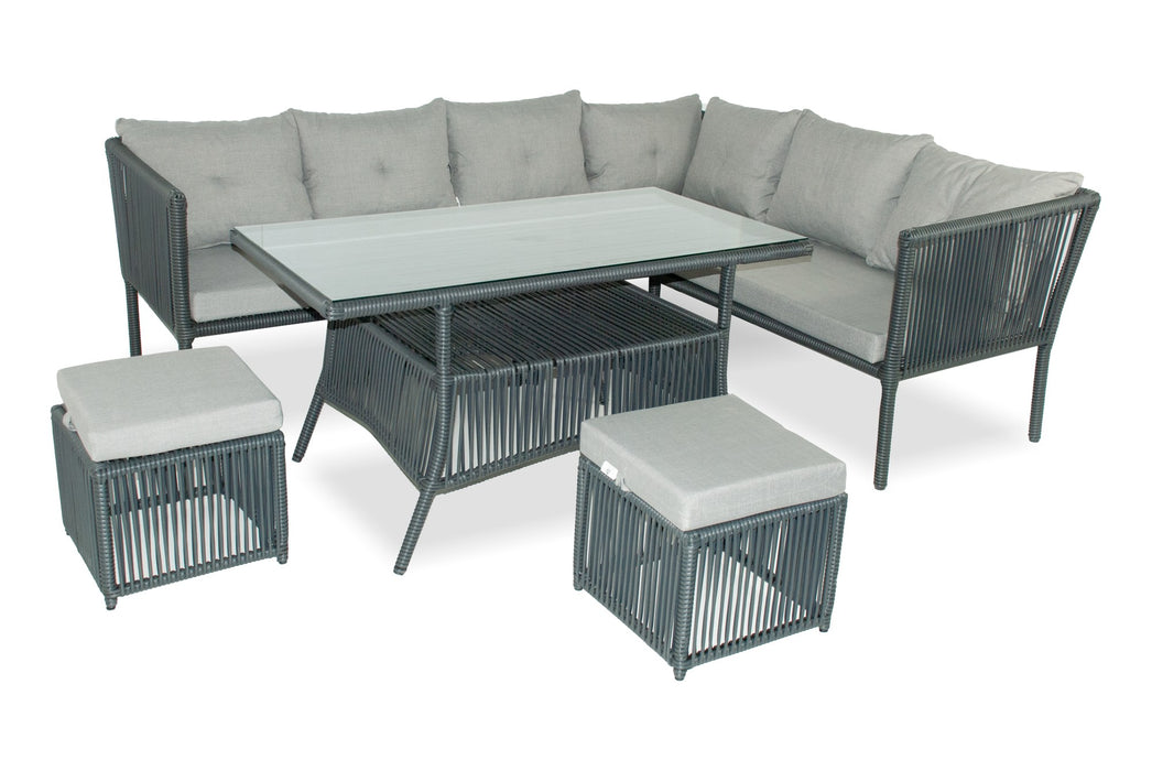 Set Lounge de Gradina Asi Home Shangai 6 - Gri