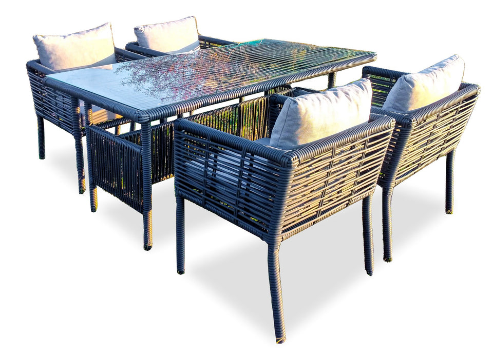 Set Lounge de Gradina Asi Home Newyork 150 - Gri