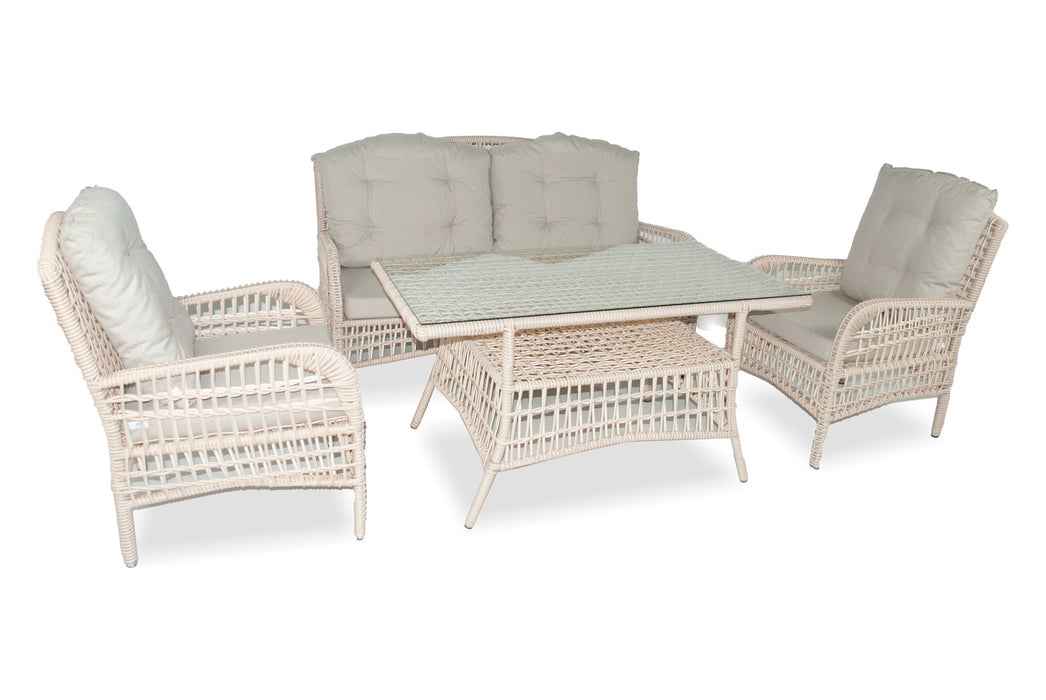 Set Lounge de Gradina Asi Home Canapea Lady - Crem