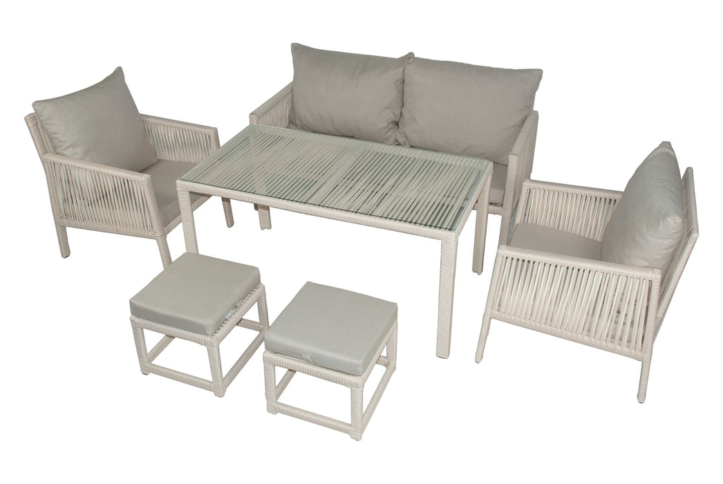 Set Lounge de Gradina Asi Home Canapea Otto - Maro Deschis