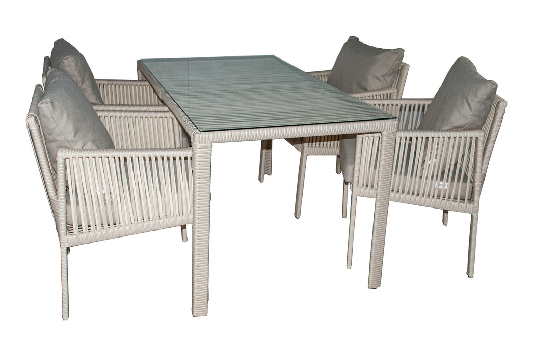 Set Lounge de Gradina Asi Home Otto 4 - Maro deschis