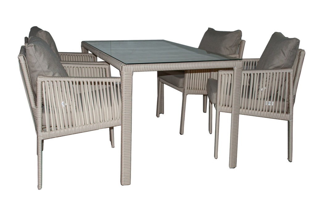 Set Lounge de Gradina Asi Home Otto 4 - Maro deschis